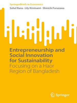 cover image of Entrepreneurship and Social Innovation for Sustainability
